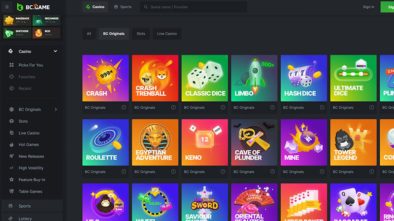 A Comprehensive Guide to BC.Game Crypto Gambling